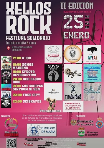 XELLOS Agenda de Conciertos de Valladolid Watios y Decibelios