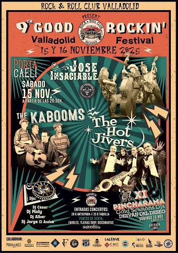 GOOD ROCKIN' Agenda de Conciertos de Valladolid Watios y Decibelios