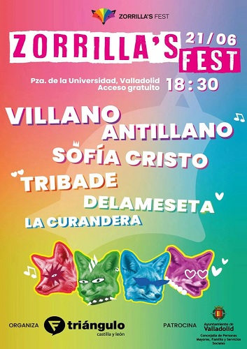 ZORRILLAS FEST Agenda de Conciertos de Valladolid Watios y Decibelios