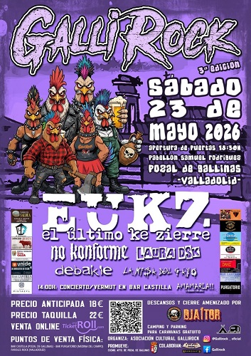 Agenda de Conciertos de Valladolid Watios y Decibelios