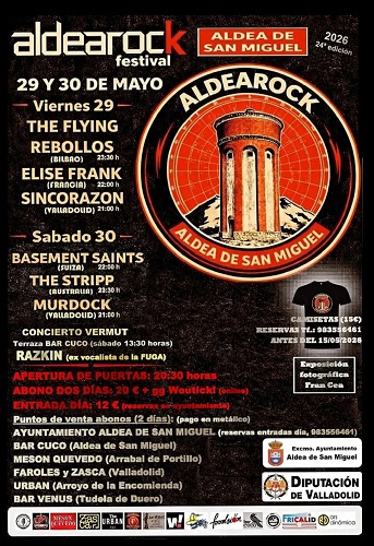 Agenda de Conciertos de Valladolid Watios y Decibelios