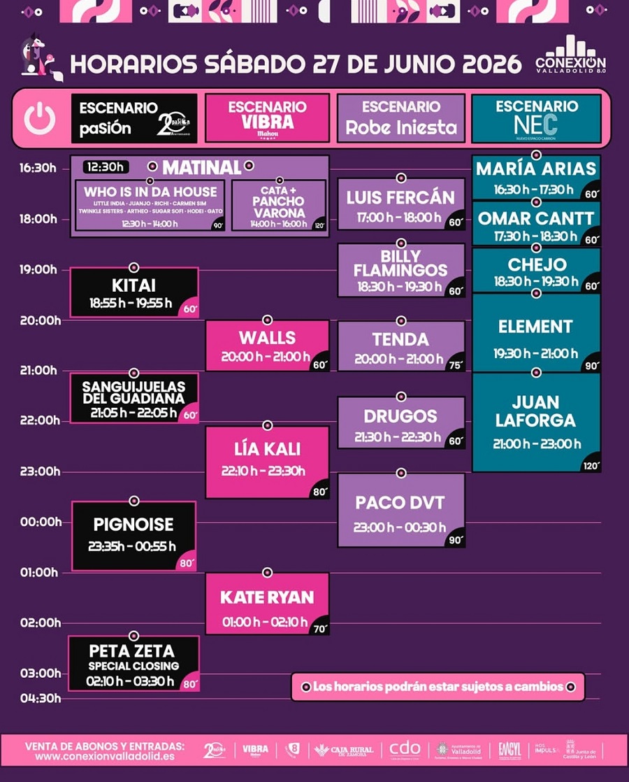 Agenda de Conciertos de Valladolid Watios y Decibelios