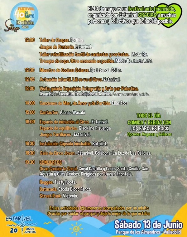 Agenda de Conciertos de Valladolid Watios y Decibelios